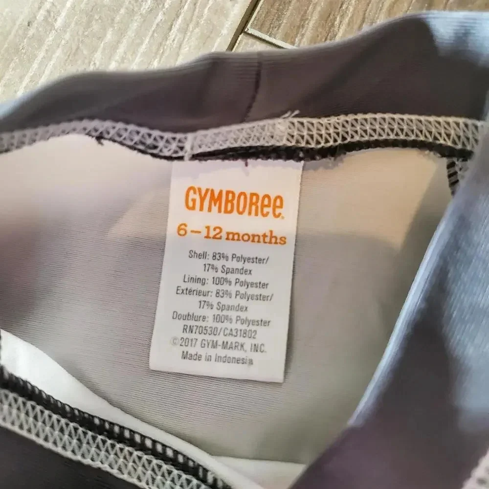 Gymboree Baby Boys Long Sleeve Rash Guard Swim Top Size 6-12M